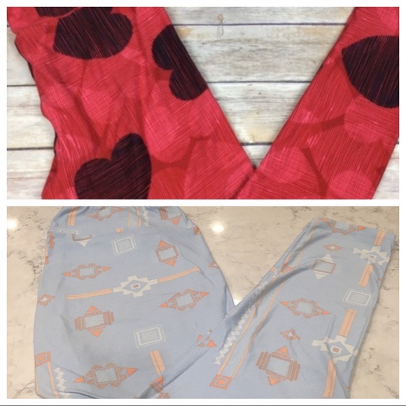 LuLaRoe Pants - LuLaRoe Bundle Leggings size L